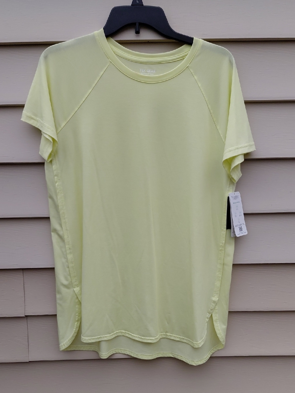 TEK GEAR Women  Workout Top Size Large